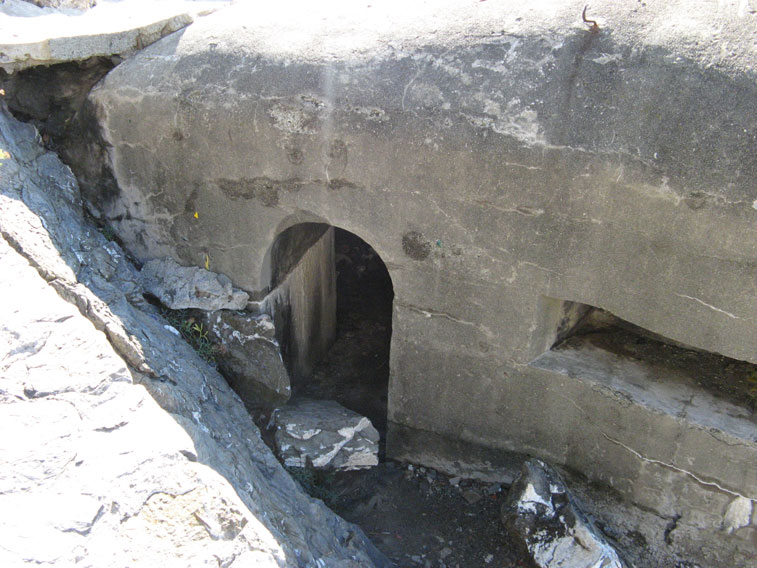 L'ingresso della Postazione