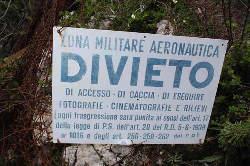 il cartello...