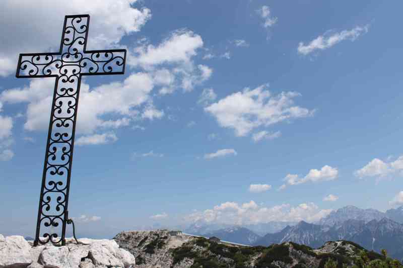 vista dalla cima ovest a quella est