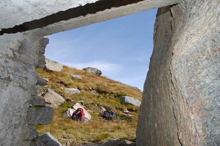 Vista dall'interno