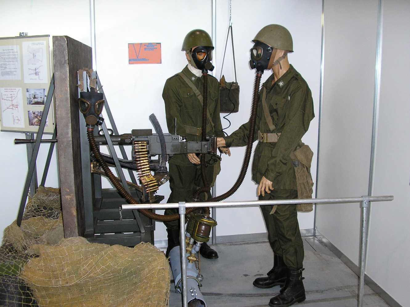 Postazione M in sezione a NordEst Militaria