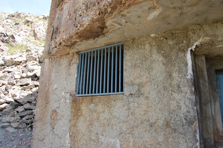 La griglia della presa d'aria del Blocco1