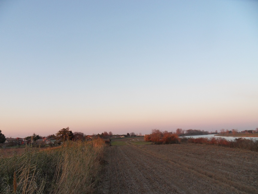 Vista dall'argine