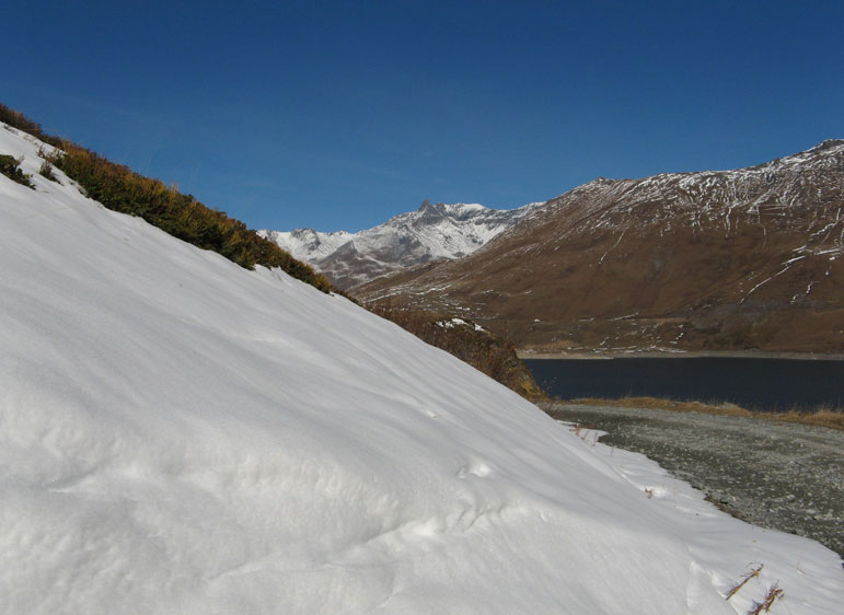 29 ottobre 2010-Prima neve al Moncenisio