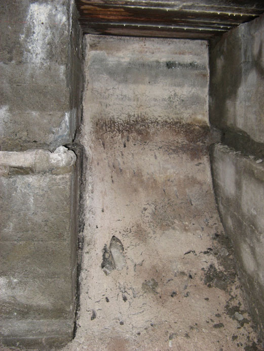 Centro di Fuoco 6-Caposaldo Malamot-Quota 2900 m.slm-Corridoio di accesso completamente occluso dal ghiaccio