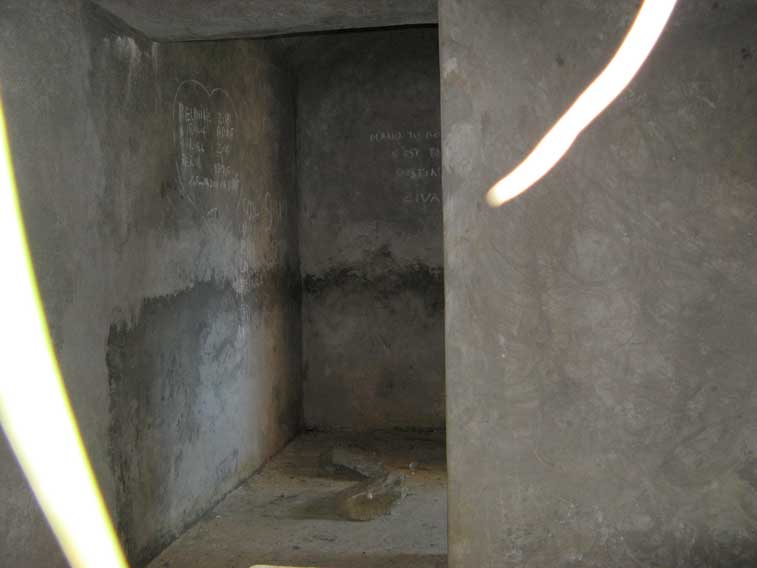 Interno della postazione