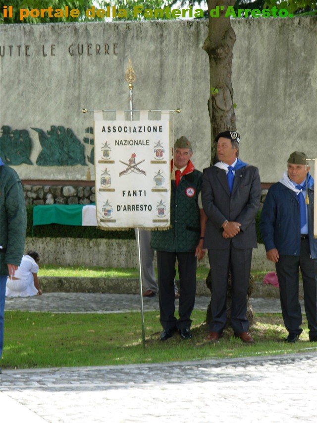 Il Labaro dell'Ass. Nazionale Fanti d'Arresto