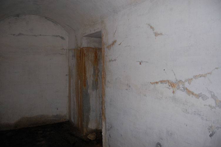L'interno del vano