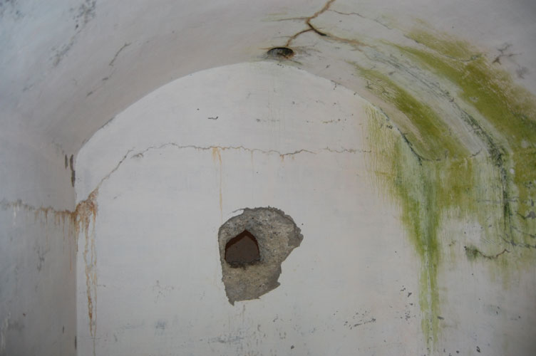 L'interno del vano