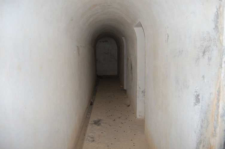 Corridoio verso il ricovero