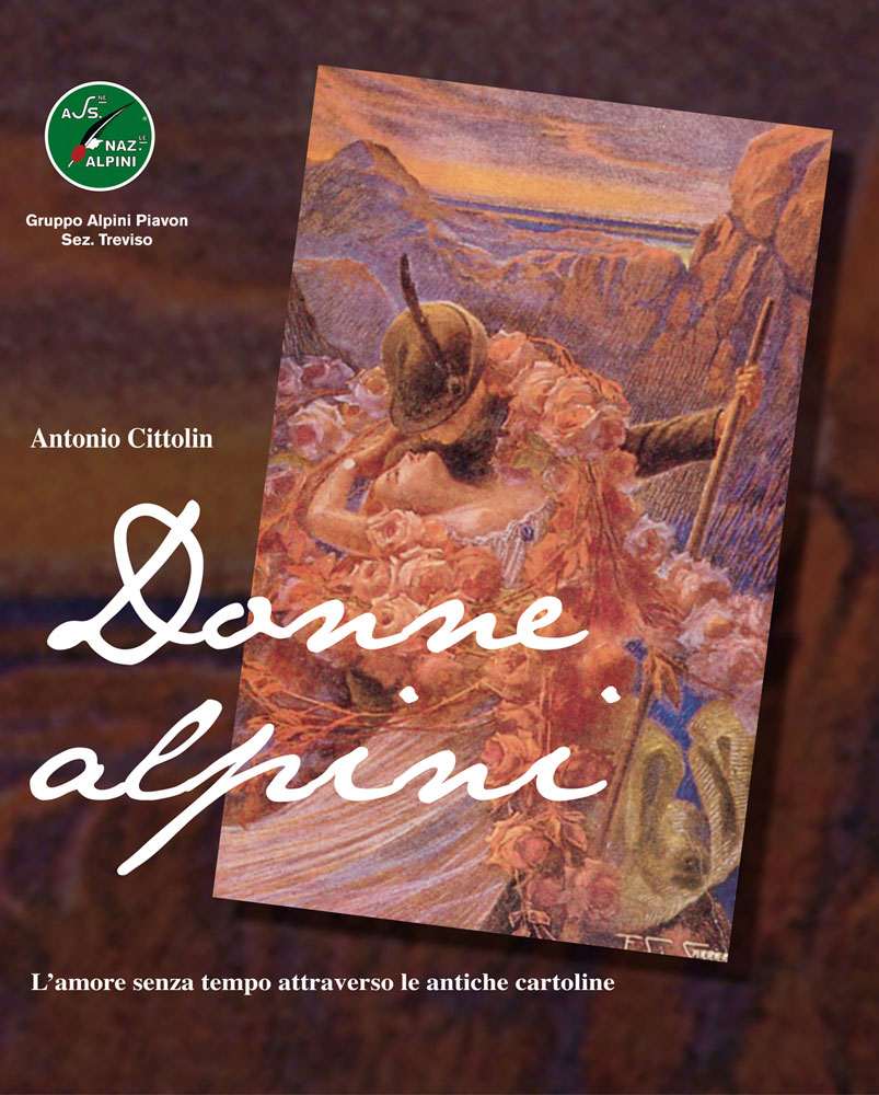 Questo gustosissimo, piccolo libro contiene una raccolta di cartoline che, come dice il titolo, ha come tema la donna alpino.<br />Vuole essere soprattutto opera di godimento visivo, iconografico, divisa in due momenti: nel primo le cartoline che rappresentano, con l’immagine o il disegno, il sentimento che lega l’Alpino alla sua “bella”, nel secondo lo scritto che rappresenta il sentimento che li lega.<br />Potrebbe essere un gentile omaggio alle nostre donne<br />Per eventuali acquisti rivolgersi al Gruppo alpini di Piavon (Treviso) a mezzo e-mail all’indirizzo: piavon.treviso@ana.it.