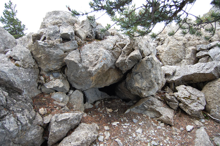 La feritoia dell'Osservatorio vista dall'esterno