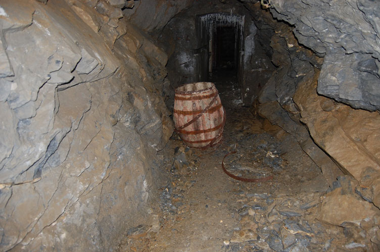 2 Settembre 2011-Centro 9 Caposaldo Malamot-La sorpresa in una galleria della Sezione Staccata