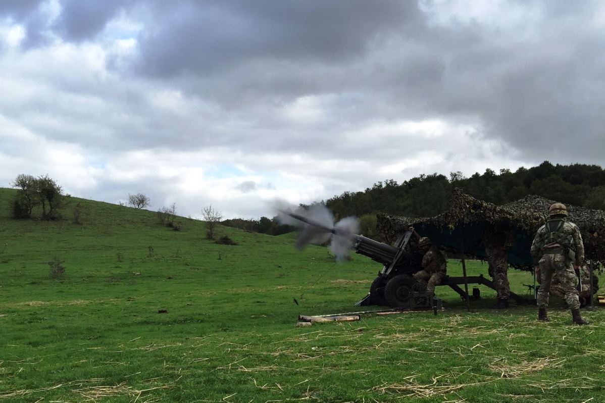 Esercitazione Alpnan nell'Ottobre 2016, primo utlizzo del pezzo dopo la reintroduzione in servizio - Foto Esercito Italiano Esercitazione Alpnan nell'Ottobre 2016 - Foto Esercito Italiano