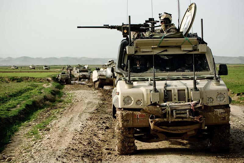 Lince dell'Esercito Norvegese in Afganistan - Foto ISAF Media lince nor